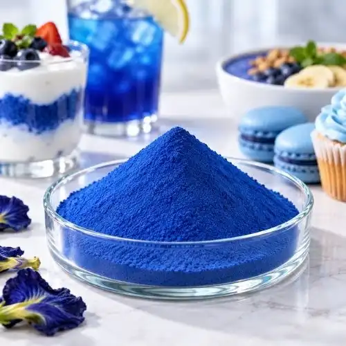What is Blue Spirulina powder used for in foods?